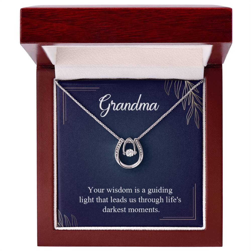 Gift for Grandma - Life's Darkest Moments Grandma - Lucky In Love PARTNER - Personalize Memories