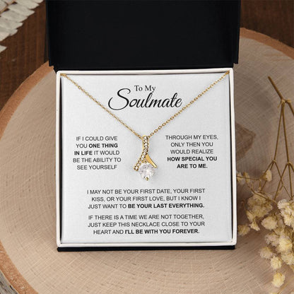 To My Soulmate - You're Special For Me - Alluring Beauty Necklace - Gift for Girlfriend - Personalize Memories