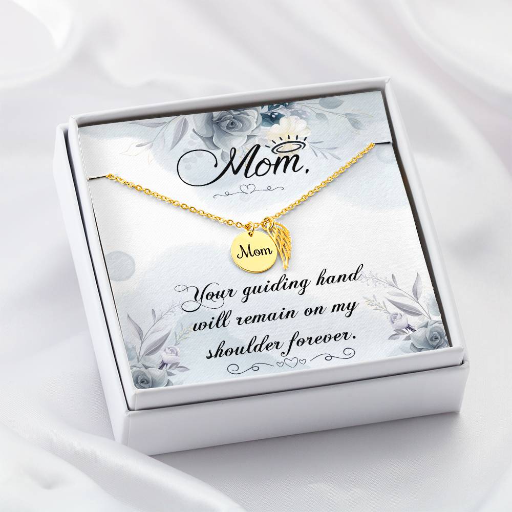 Mom Remembrance Necklace - Mother Sympathy Gift - Loss of Mom Gift