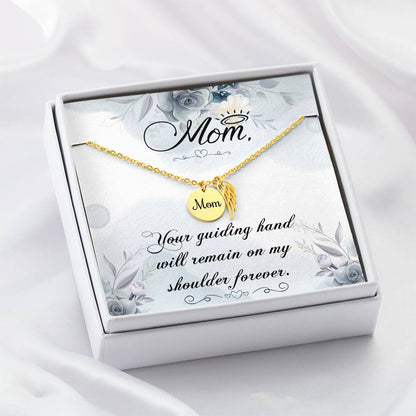 Mom Remembrance Necklace - Mother Sympathy Gift - Loss of Mom Gift