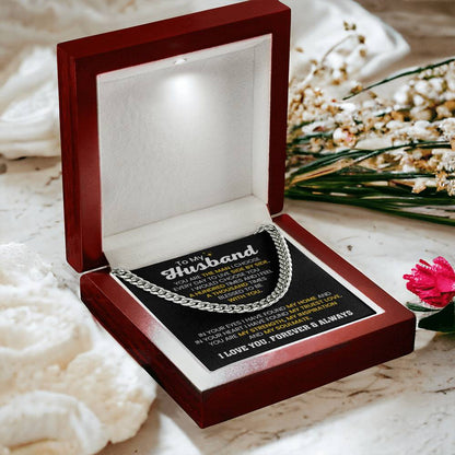 Gift for Husband from Wife - I Love You Forever & Always - Birthday & Valentine’s Day for Him - Personalize Memories