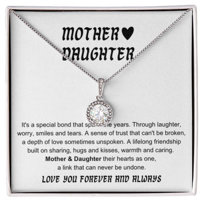 Mother & Daughter - It's a special bond that spans the years - Eternal Hope Necklace - Personalize Memories