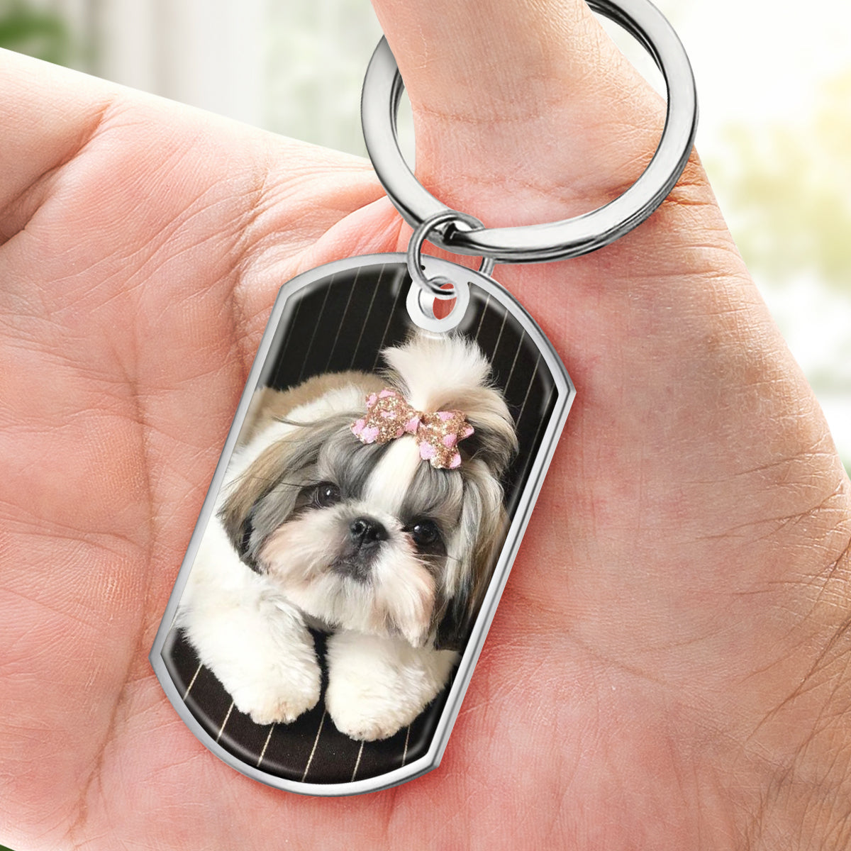 If Love Alone Could Have Saved You - Personalized Pet Memorial Keychain | Dog & Cat Loss Gift - Personalize Memories