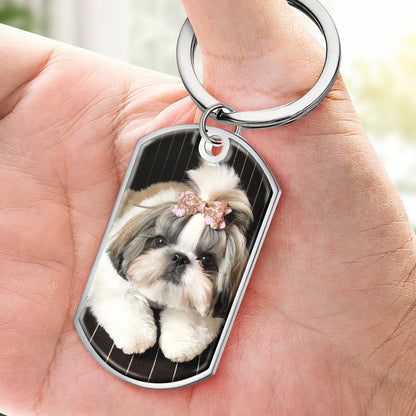 If Love Alone Could Have Saved You - Personalized Pet Memorial Keychain | Dog & Cat Loss Gift - Personalize Memories