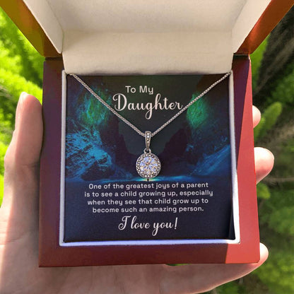 Birthday Gift for Daughter - Eternal Hope Necklace for Her - Personalize Memories