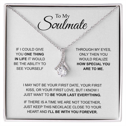 To My Soulmate - You're Special For Me - Alluring Beauty Necklace - Gift for Girlfriend - Personalize Memories