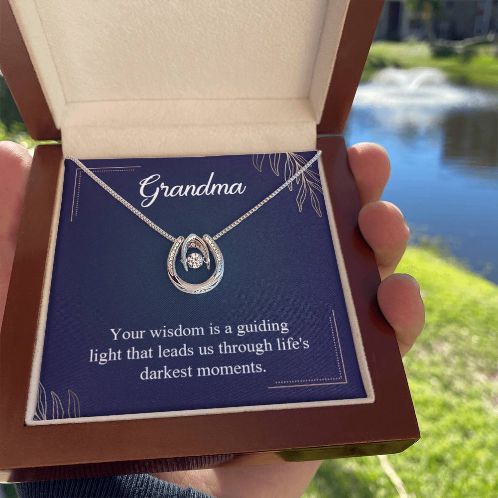 Gift for Grandma - Life's Darkest Moments Grandma - Lucky In Love PARTNER - Personalize Memories