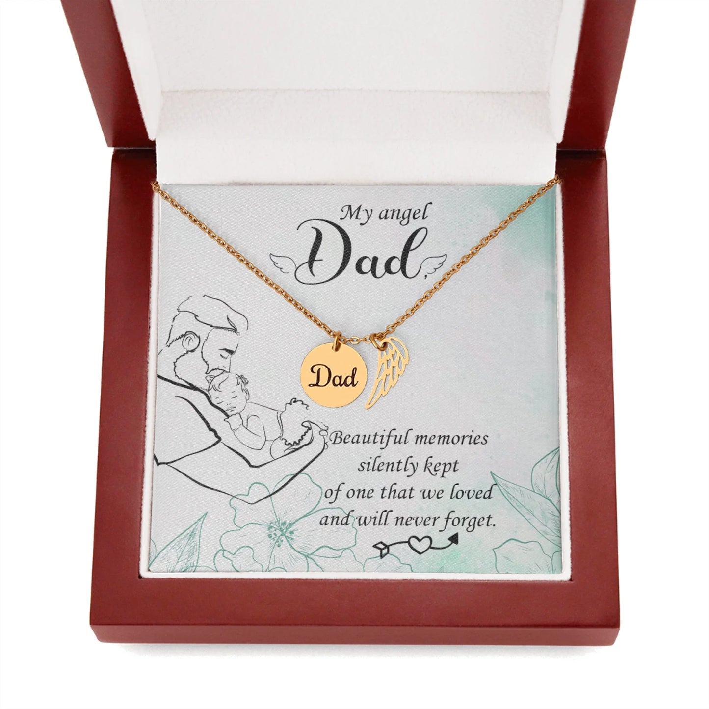 Dad Remembrance Gold Lux Amazon