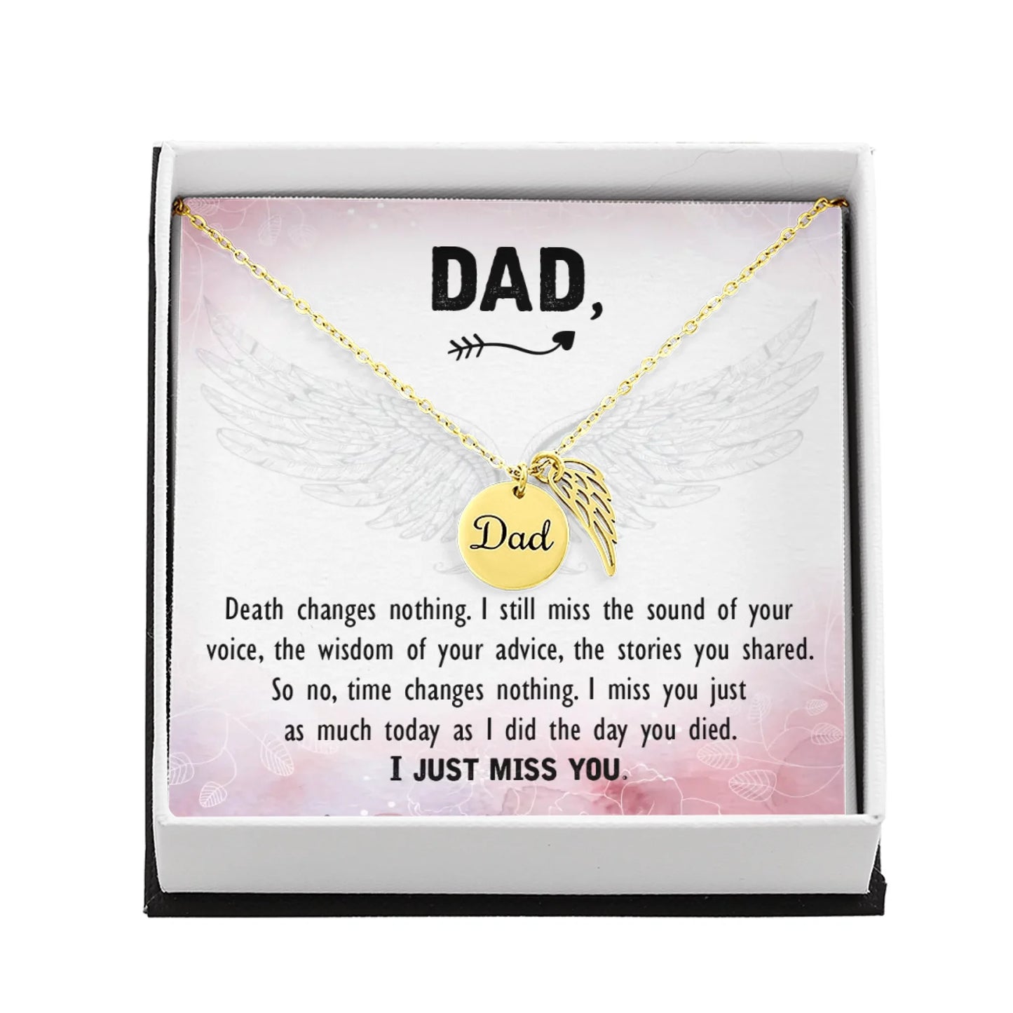 Dad Remembrance Gold Amazon