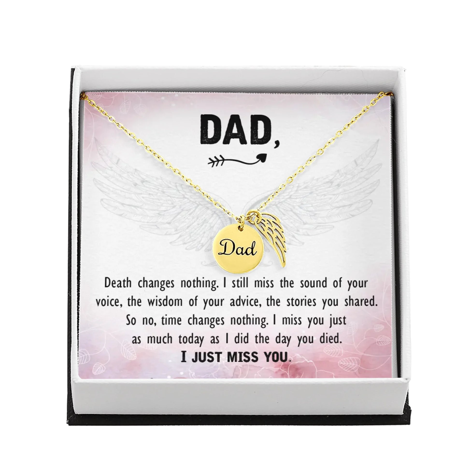 Dad Remembrance Gold Amazon