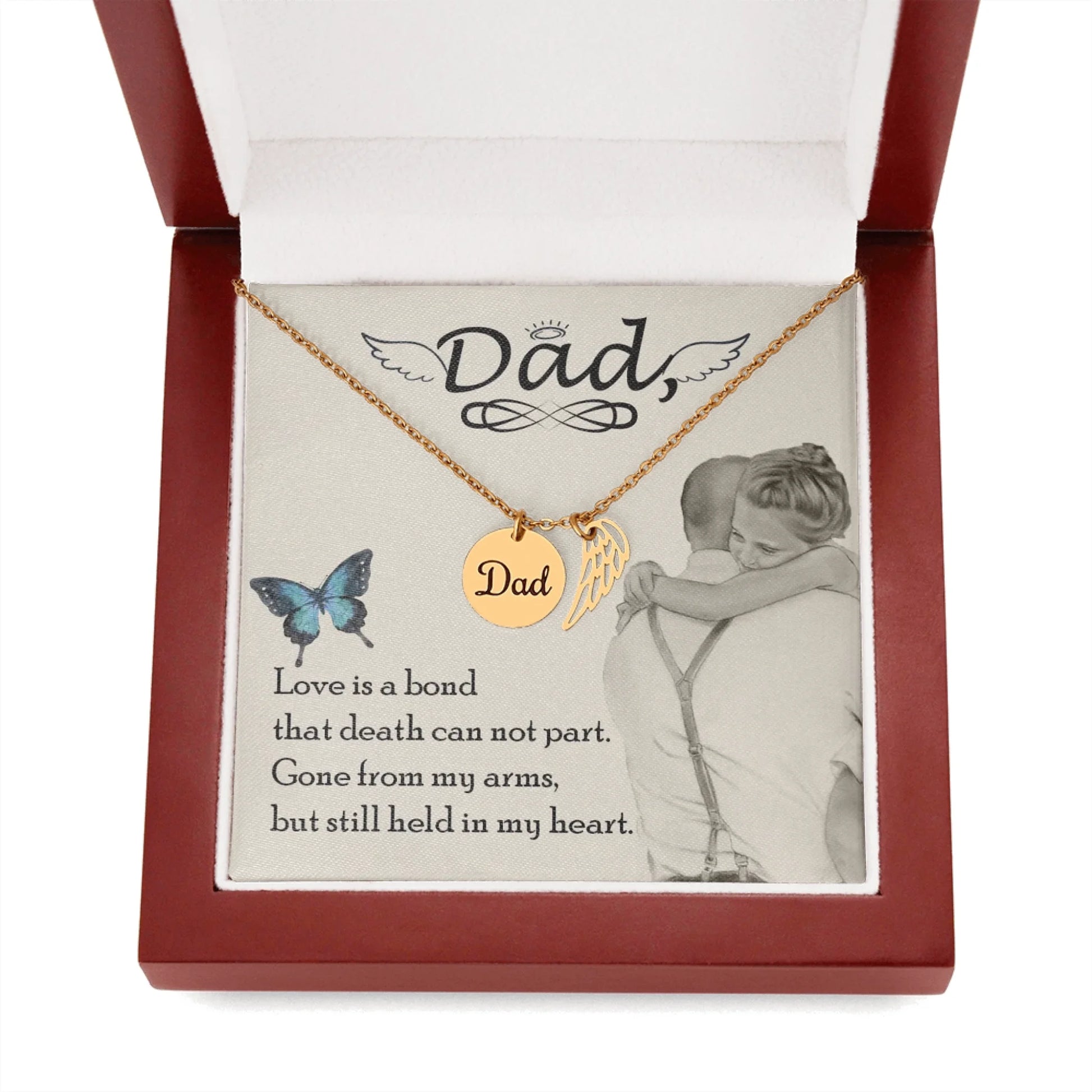 Dad Remembrance Gold Lux Amazon