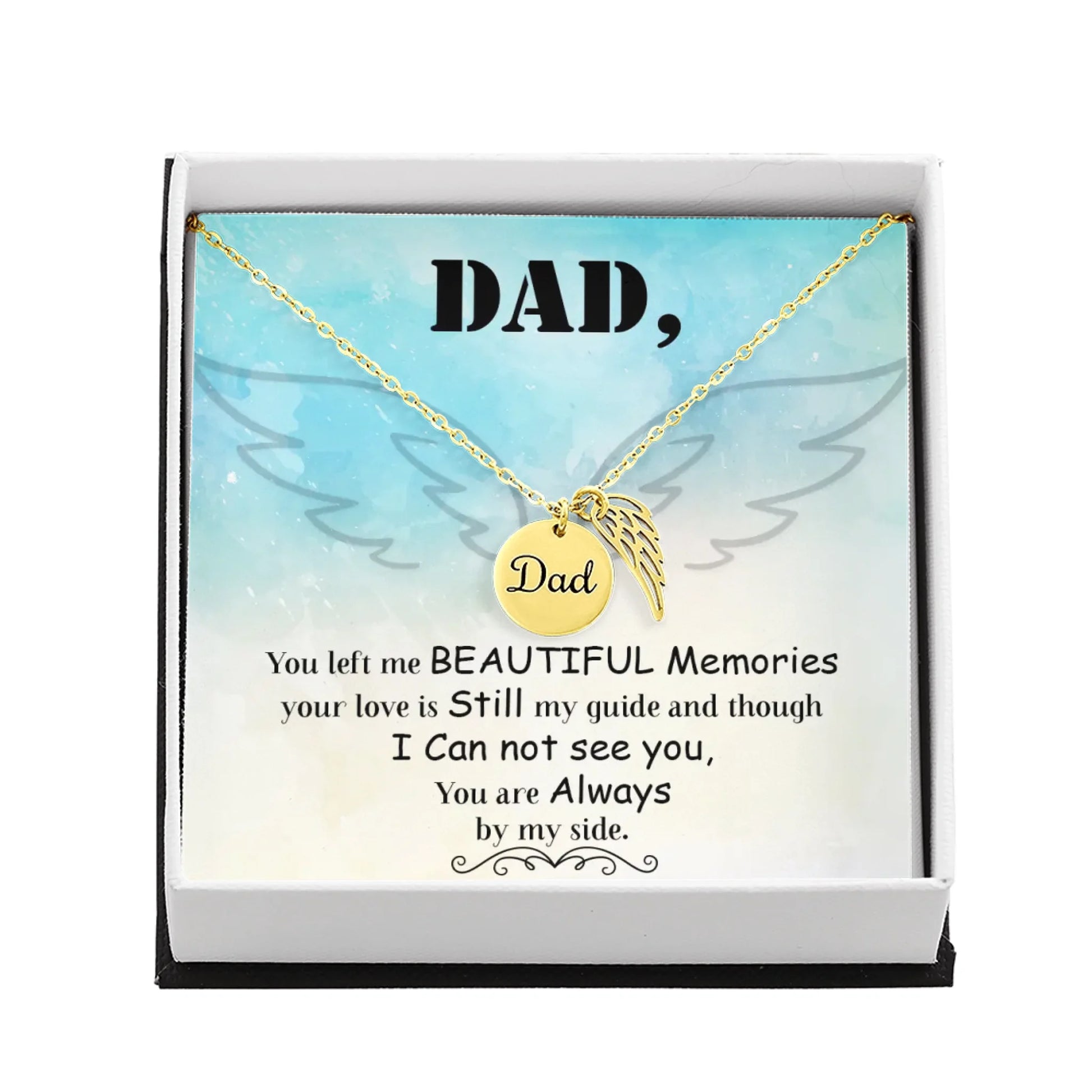 Dad Remembrance Gold Amazon