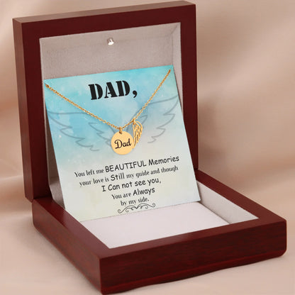 Dad Remembrance Gold w Wood Box 3