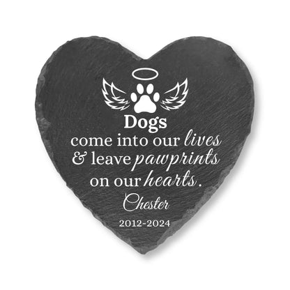 Personalized Dog Memorial Stone - Pet Remembrance Stone for Memorial Garden - Loss of Pet Gift