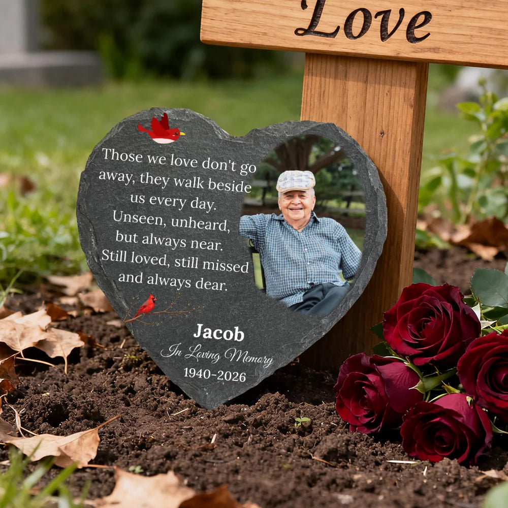 Personalized Remembrance Stone for Memorial Garden - In Loving Memory Gift