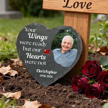 Personalized Remembrance Stone for Memorial Garden - Bereavement Gift for Parents