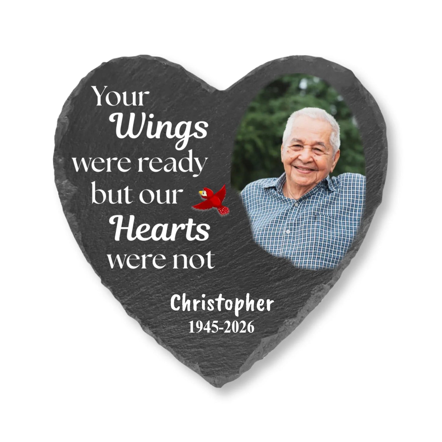 Personalized Remembrance Stone for Memorial Garden - Bereavement Gift for Parents