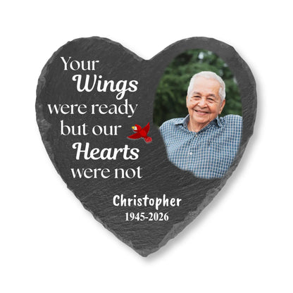 Personalized Remembrance Stone for Memorial Garden - Bereavement Gift for Parents