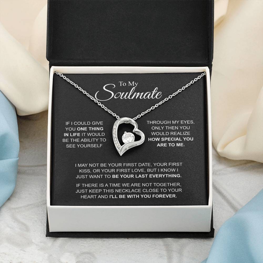 To My Soulmate - You're Special For Me - Forever Love Necklace - Personalize Memories