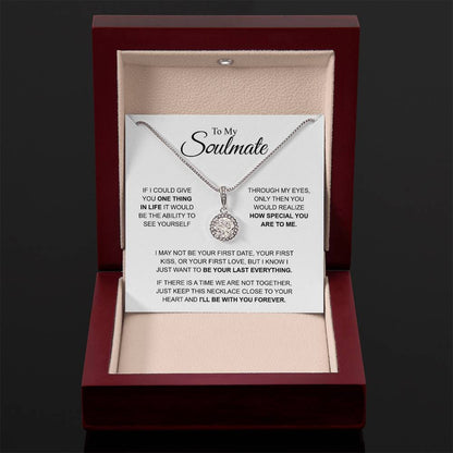 To My Soulmate - You're Special For Me - Eternal Hope Necklace - Gift for Girlfriend - Personalize Memories