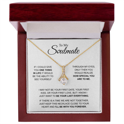 To My Soulmate - You're Special For Me - Alluring Beauty Necklace - Gift for Girlfriend - Personalize Memories