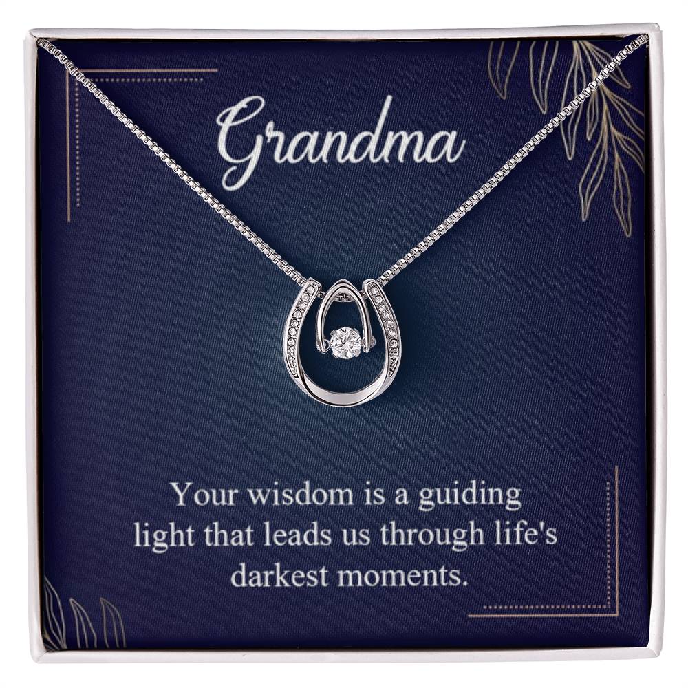 Gift for Grandma - Life's Darkest Moments Grandma - Lucky In Love PARTNER - Personalize Memories