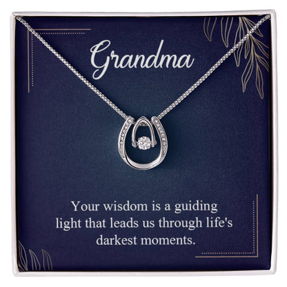 Gift for Grandma - Life's Darkest Moments Grandma - Lucky In Love PARTNER - Personalize Memories