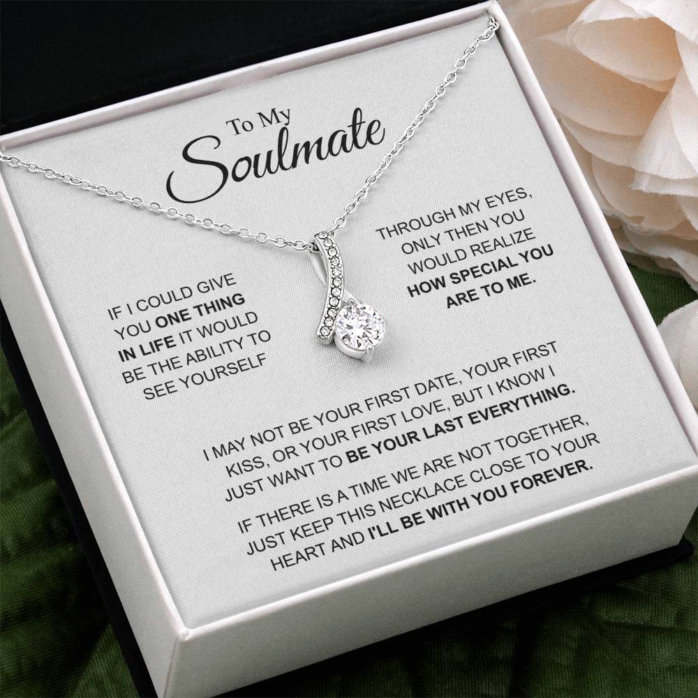 To My Soulmate - You're Special For Me - Alluring Beauty Necklace - Gift for Girlfriend - Personalize Memories