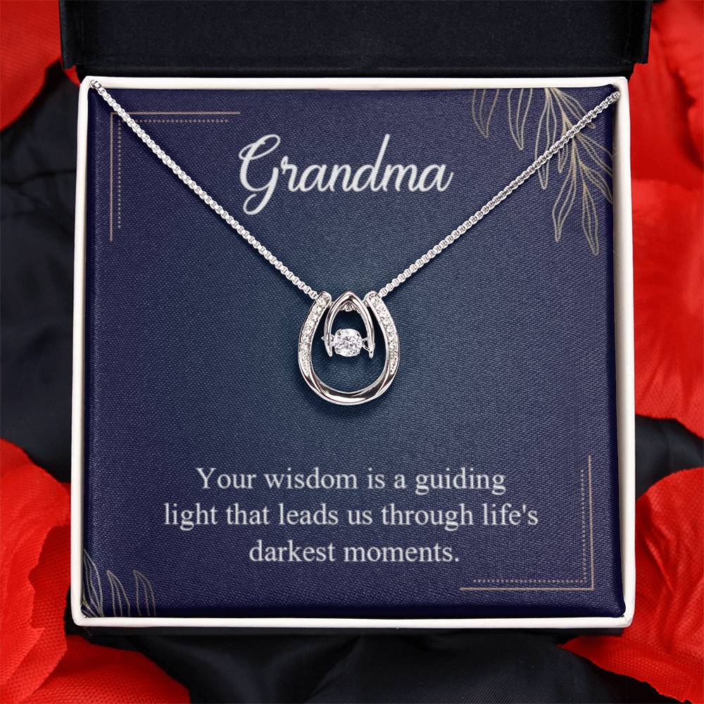 Gift for Grandma - Life's Darkest Moments Grandma - Lucky In Love PARTNER - Personalize Memories