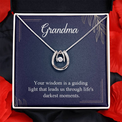 Gift for Grandma - Life's Darkest Moments Grandma - Lucky In Love PARTNER - Personalize Memories