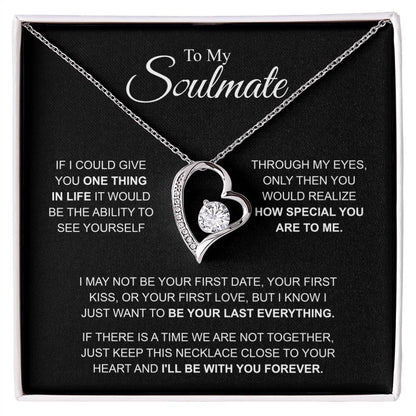 To My Soulmate - You're Special For Me - Forever Love Necklace - Personalize Memories