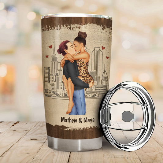 You're The Best Thing I Found On The Internet - Personalized Couple Tumbler | Gift for Couples - Personalize Memories