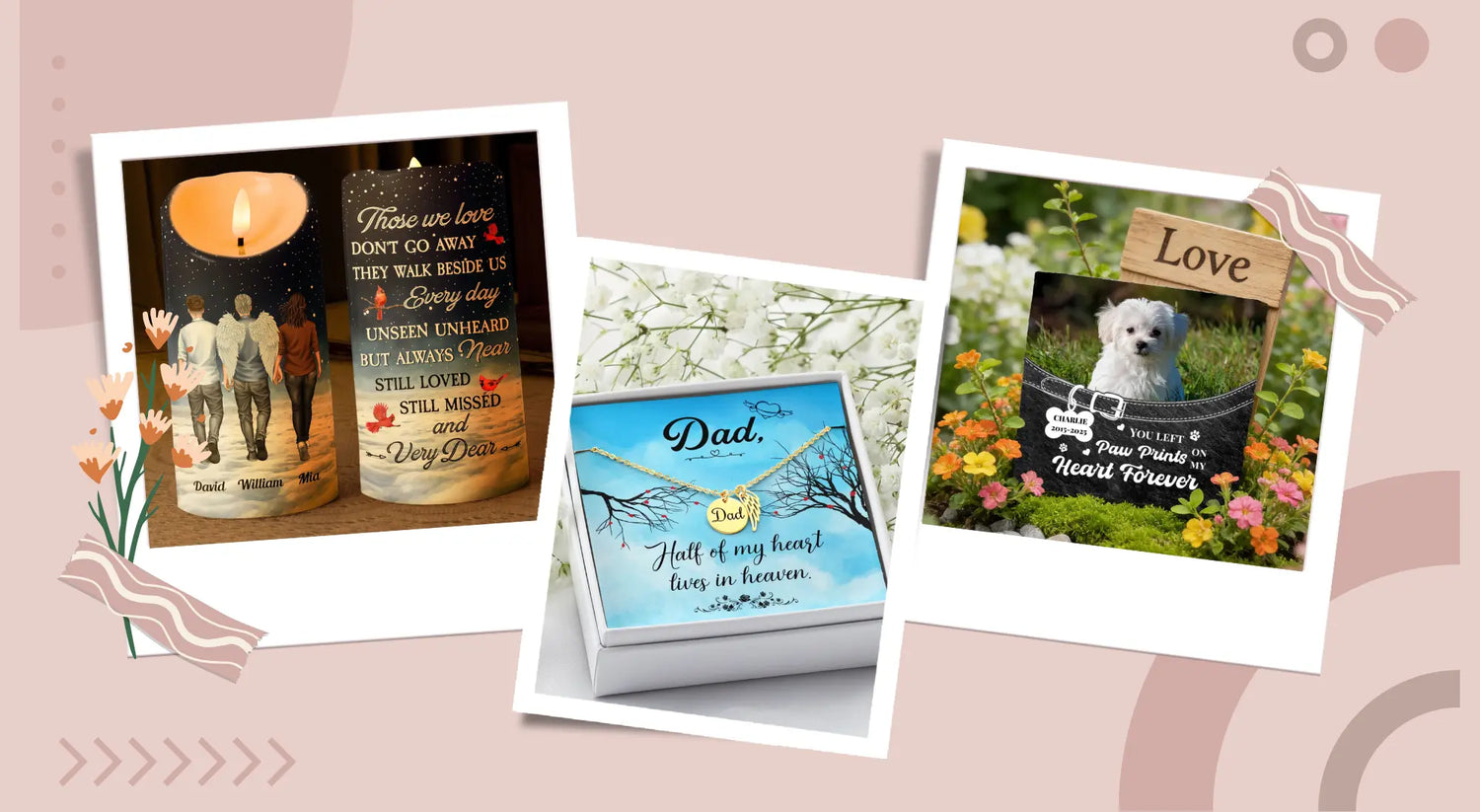 Memorial Gifts At Personalize Memories