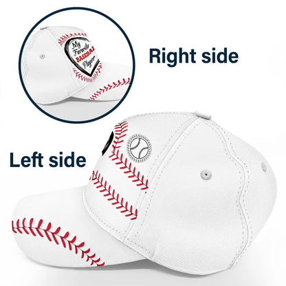 My Favorite Baseball Players - Personalized Classic Cap | Gift for Baseball Dads - Personalize Memories
