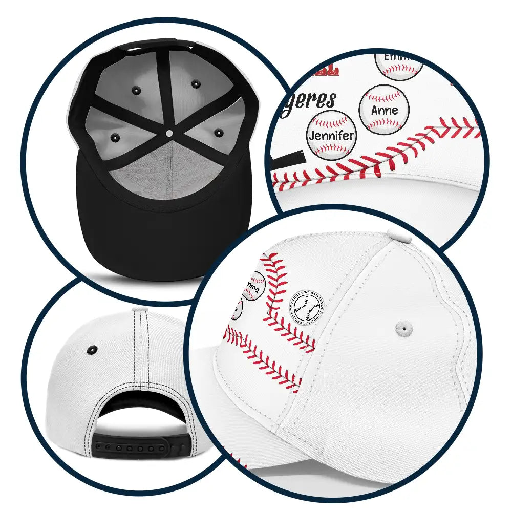 My Favorite Baseball Players - Personalized Classic Cap | Gift for Baseball Dads - Personalize Memories