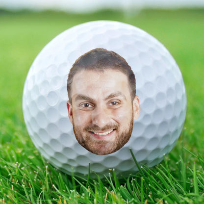 Custom Photo Golf Gift - If Found Return To This Guy - Gift For Dad, Father, Grandpa, Golfer, Golf Lover - Personalized Golf Ball - Personalize Memories