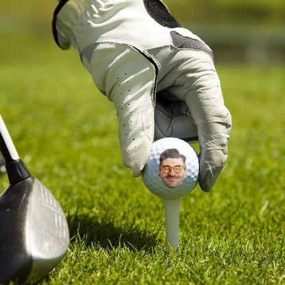 Custom Photo Golf Gift - If Found Return To This Guy - Gift For Dad, Father, Grandpa, Golfer, Golf Lover - Personalized Golf Ball - Personalize Memories