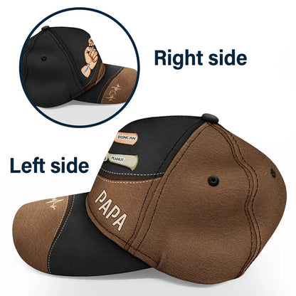 Fist Bump Best Friends For Life - Personalized Classic Cap | Gift for Dad & Grandpa - Personalize Memories