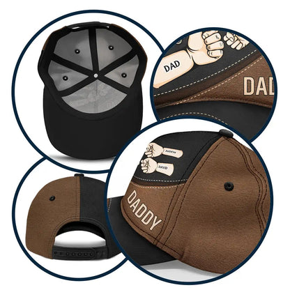 Fist Bump Best Friends For Life - Personalized Classic Cap | Gift for Dad & Grandpa - Personalize Memories