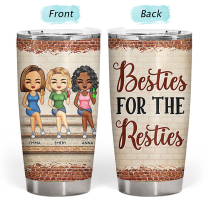 We're Sage And Hood Best Friends - Personalized Tumbler | Funny Bestie BFF Gift - Personalize Memories