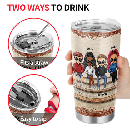 We're Sage And Hood Best Friends - Personalized Tumbler | Funny Bestie BFF Gift - Personalize Memories