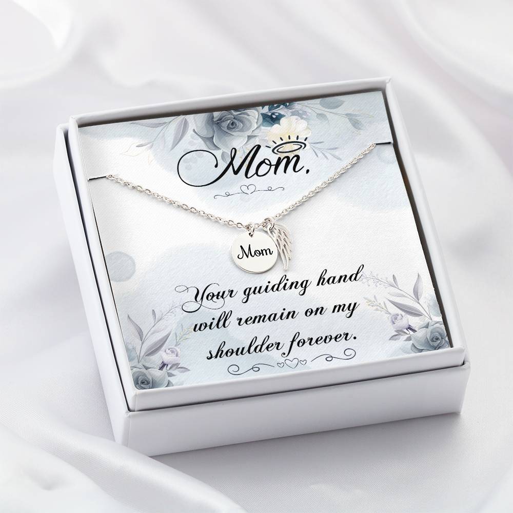 Mom Remembrance Necklace - Mother Sympathy Gift - Loss of Mom Gift