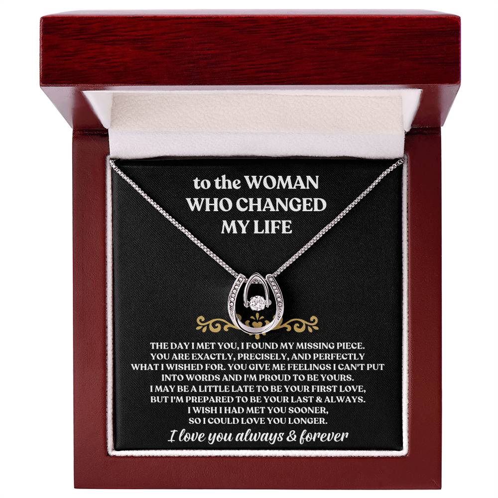 To The Woman Who Changed My Life - Beautiful Gift Set