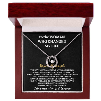 To The Woman Who Changed My Life - Beautiful Gift Set