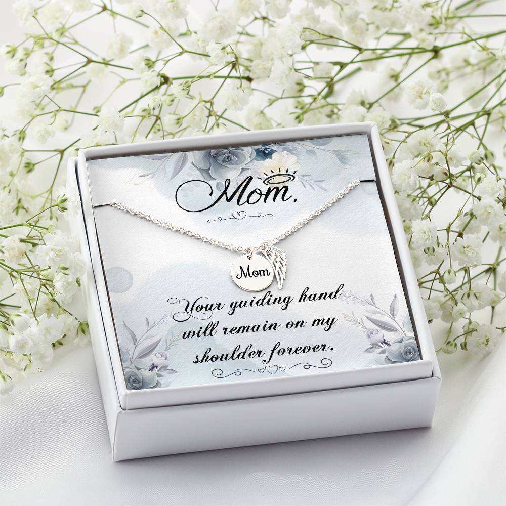 Mom Remembrance Necklace - Mother Sympathy Gift - Loss of Mom Gift