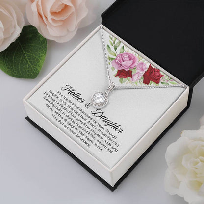 Mother & Daughter Gift - It's a Special Bond That Spans The Years - Eternal Hope Necklace - Personalize Memories