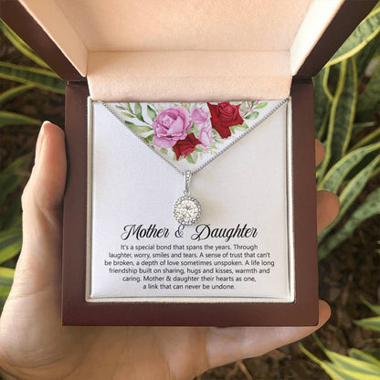 Mother & Daughter Gift - It's a Special Bond That Spans The Years - Eternal Hope Necklace - Personalize Memories