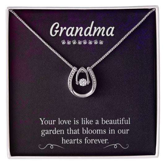 Present for Grandma - Grandma - Lucky In Love PARTNER - Personalize Memories
