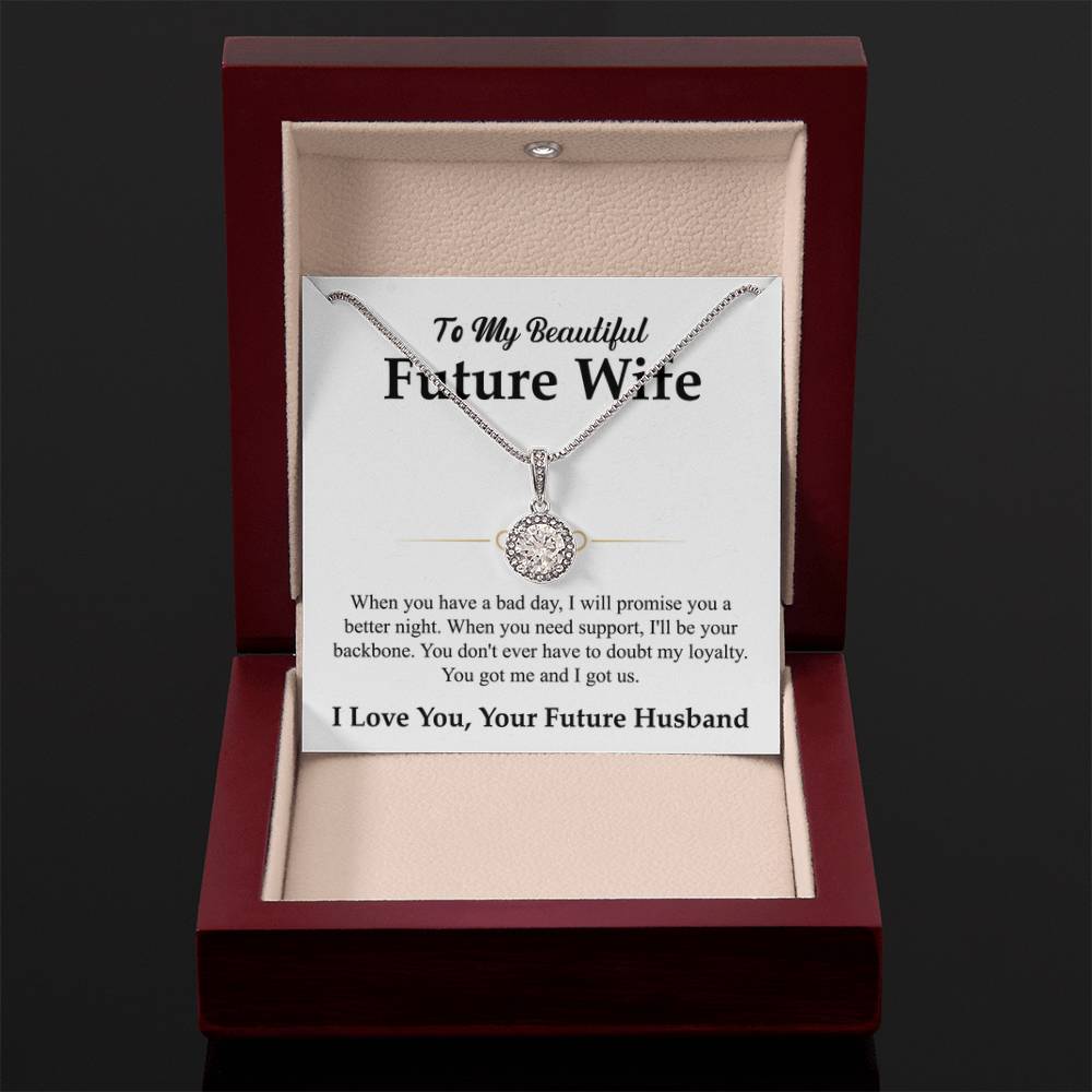 Future Wife Necklace - Gift for Engagement, Proposal or Romantic Surprises - Eternal Hope Necklace - Personalize Memories