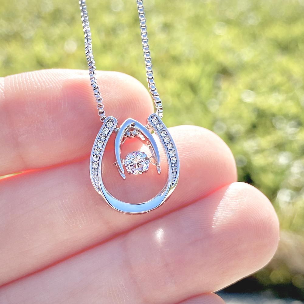 To Our Grandma Necklace - You stole our heart from the very start Grandma - Lucky In Love PARTNER - Personalize Memories